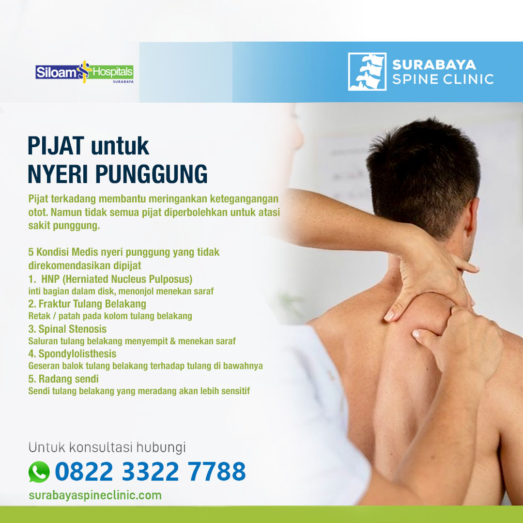 Pijat untuk Sakit Punggung 